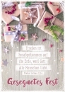 Frieden ist herabgekommen (Postkarte Weihnachten)