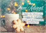 Halte die Uhren an (Postkarte Advent)