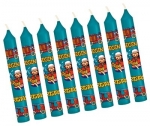 Geburtstagskerze Feuerwehr - 6 Stück 6cm 