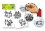Ausmalsticker-Sets - Sparpaket (18 Sets)|insgesamt 144 Sticker