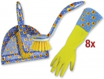 Sei behütet (Haushalts-Set)|Handfeger, Schaufel, Spülbürste und Handschuhe