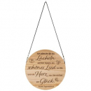 Wandschmuck-Holz  Ich wünsche dir ein Lächeln...