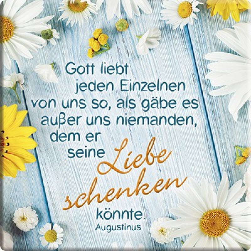 Magnet Gott liebt jeden einzelnen
