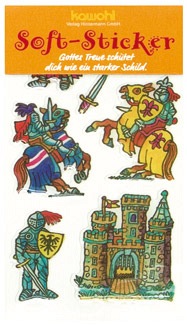 Soft-Sticker: Ritter