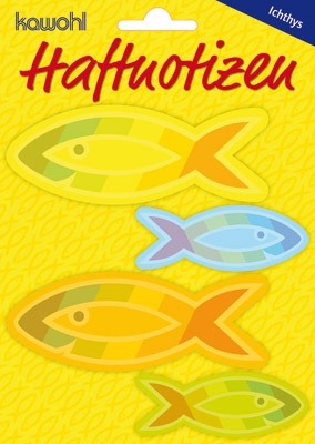 Haftnotizen Fische