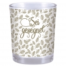Votivglas Sei gesegnet (Gold-Edition)