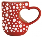 Herztasse: Lieblingstasse - rot