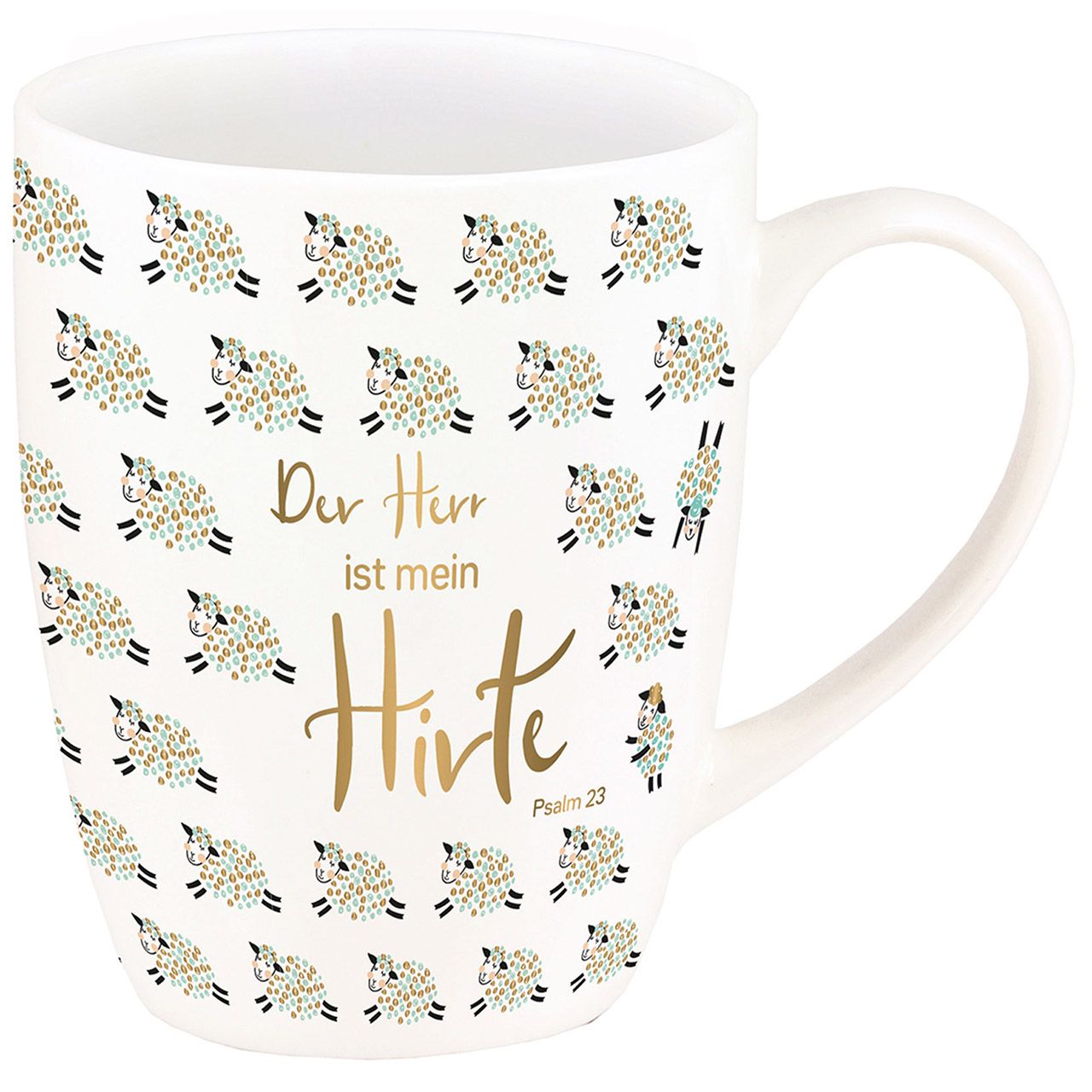 Tasse Der Herr ist mein Hirte (Gold-Edition)