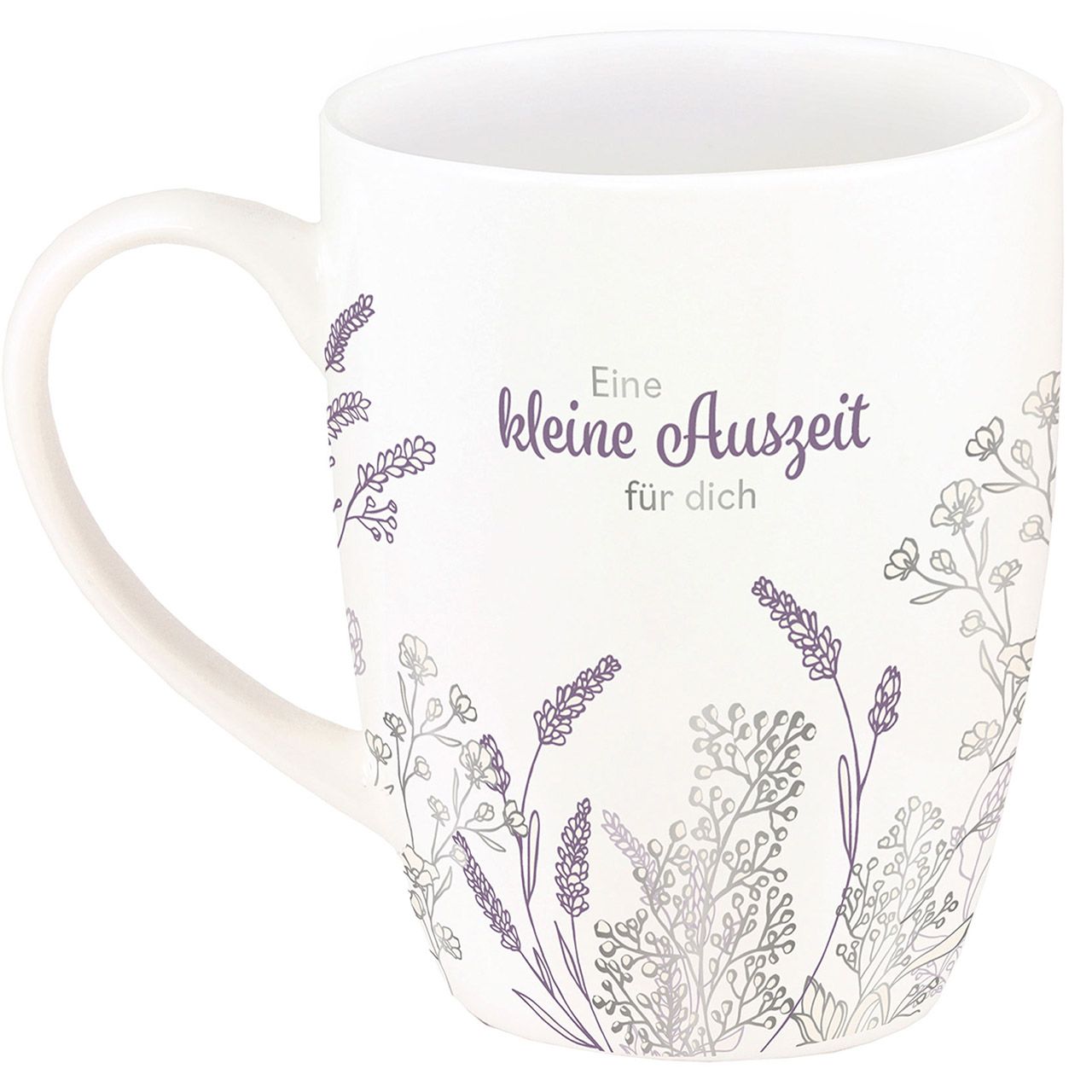 Tasse Eine kleine Auszeit (Silber-Edition)|Hinweis: NICHT mikrowellengeeignet!