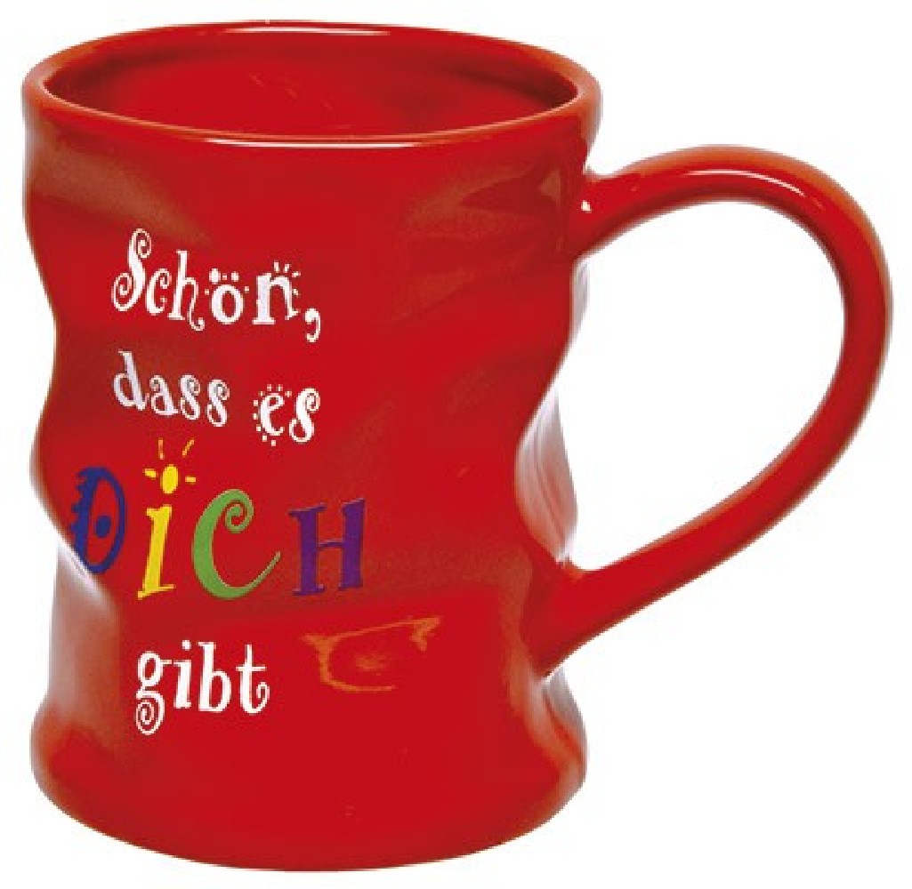 Knittertasse Schön, dass es Dich gibt