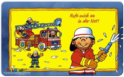 Rufe mich an in der Not (Frühstücksbrett) 24x14 cm|aus Melamin - Spülmaschinenfest