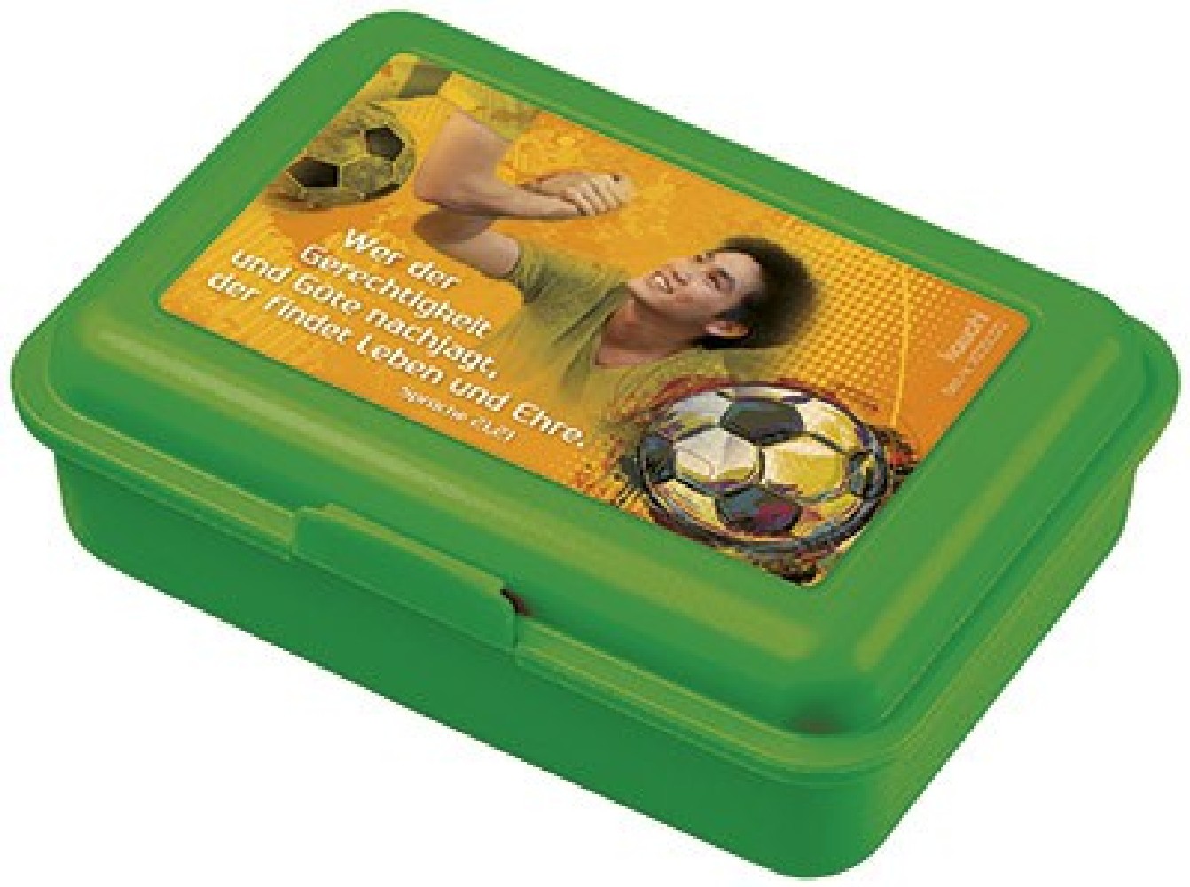 Lunchbox klein - Wer der Gerechtigkeit und Güte nachjagt...