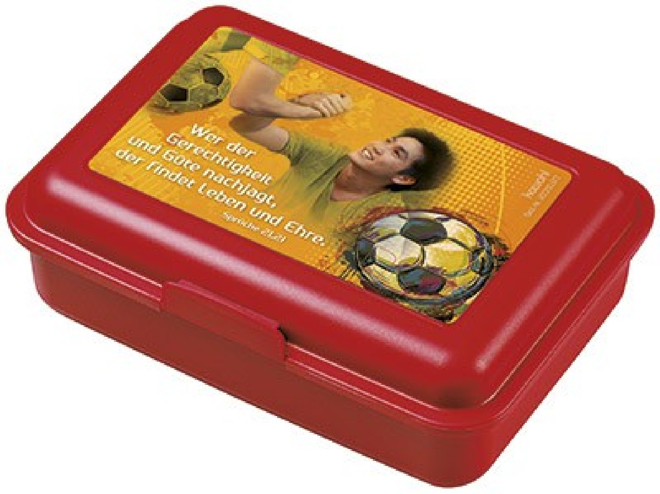 Lunchbox groß - Wer der Gerechtigkeit und Güte nachjagt...