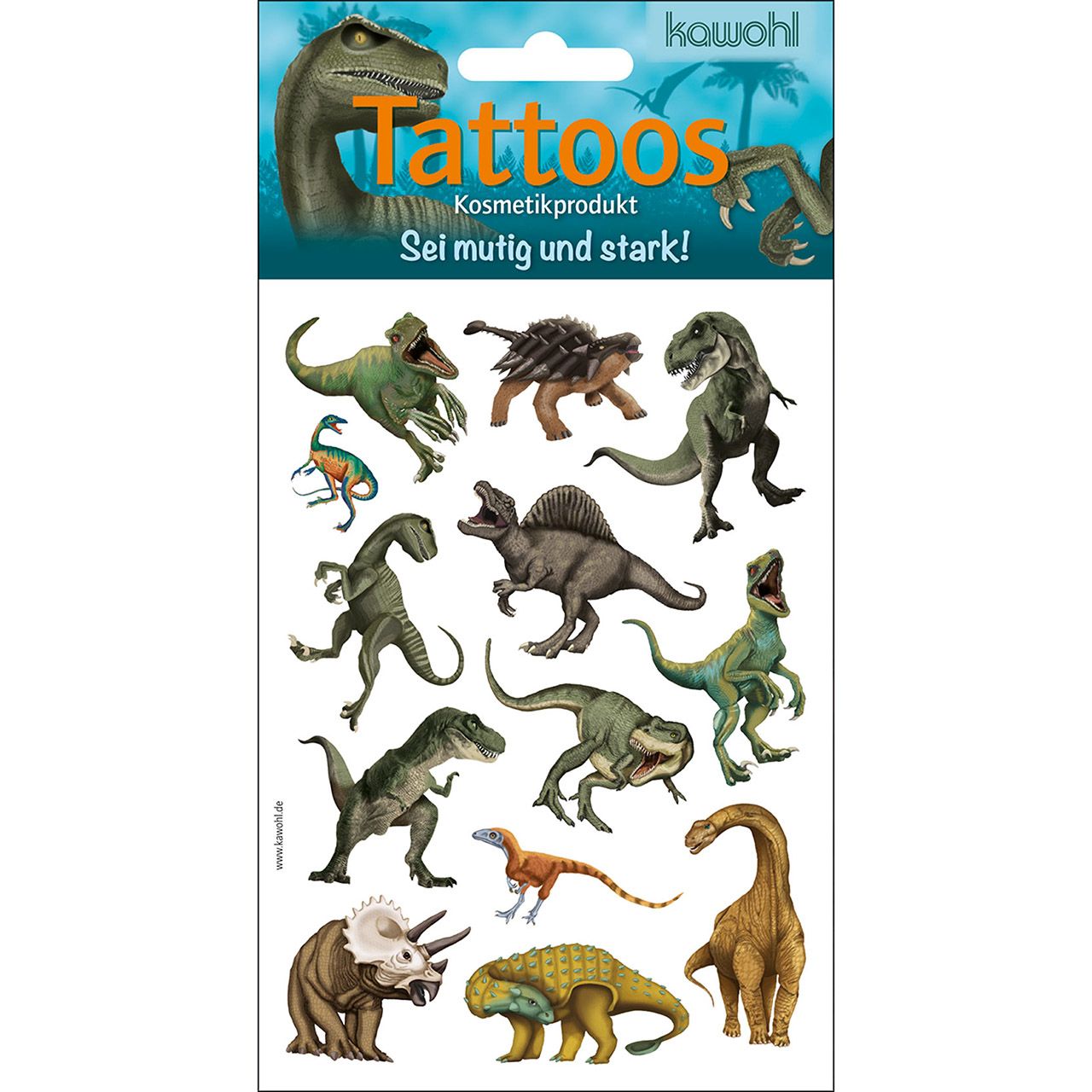 Tattoos Dinos - Sei mutig und stark!