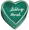 Herzdose: Lieblings-Mensch - türkis
