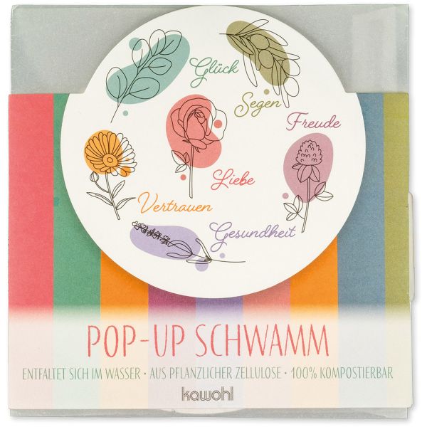 Pop-up Schwamm: Segen, Freude, Vertrauen...