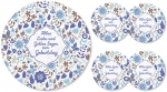 Filz-Untersetzer-Set: Alles Liebe und Gottes Segen