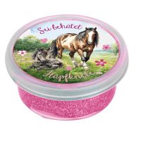 Springknete: Sei behütet (Pferde) - mit Glitzer