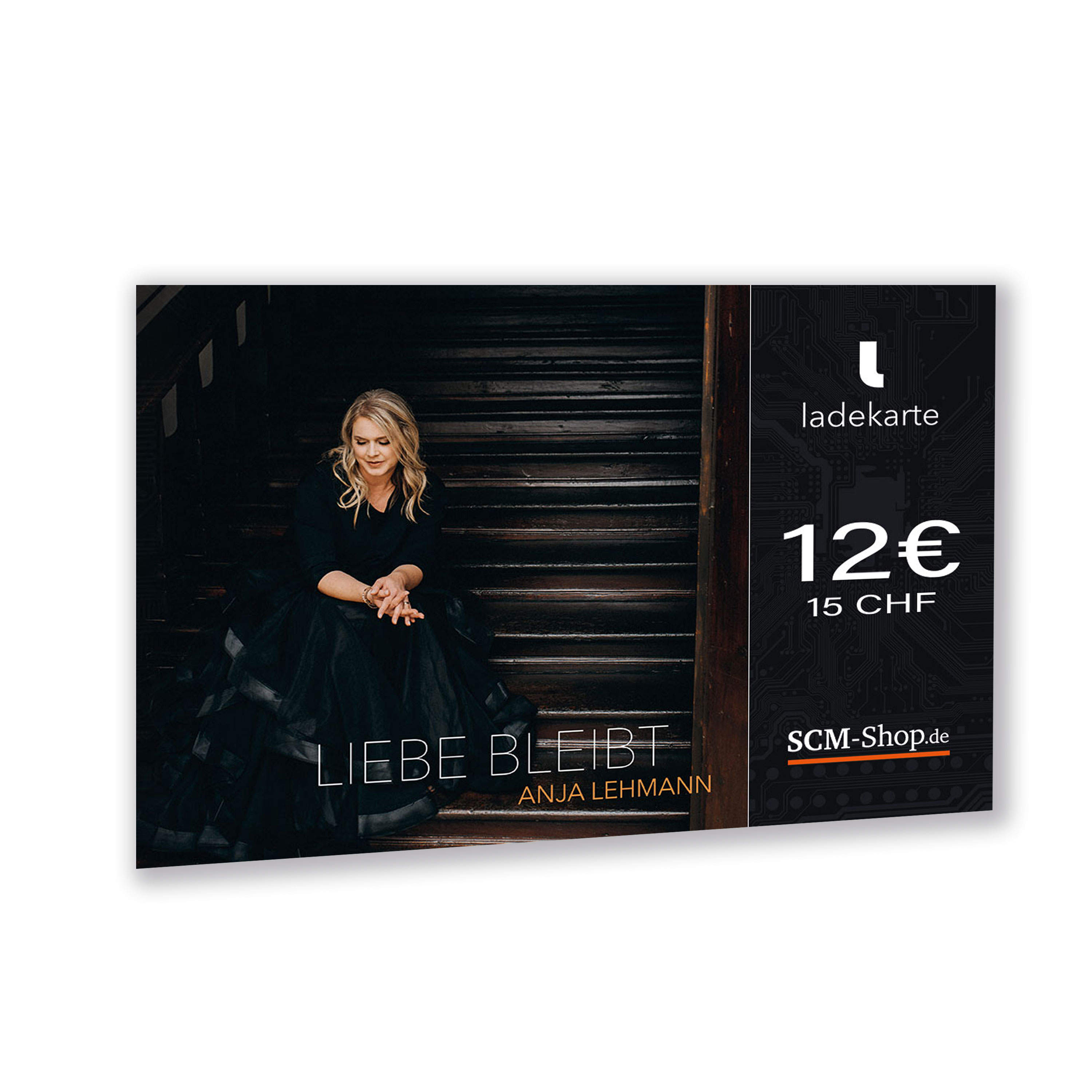 Liebe bleibt - Ladekarte|Ladekarte für digitalen Download