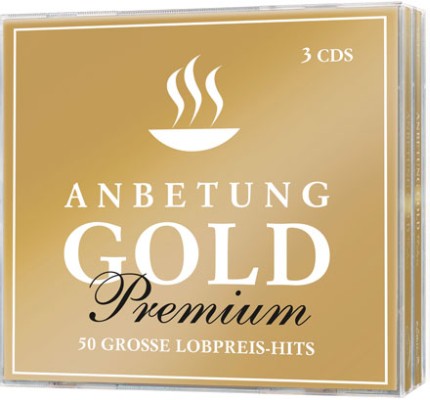 3-CD-Box Anbetung Gold Premium|50 große Lobpreis-Hits