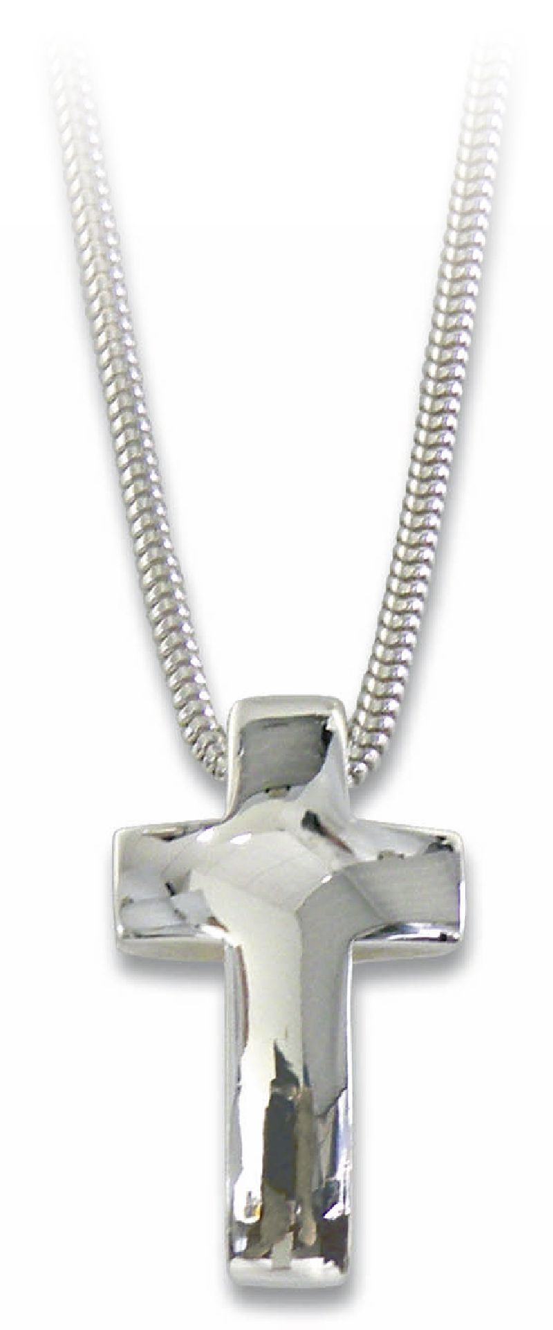 Halskette Kreuz - silber