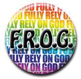 Ansteckbutton F.R.O.G.