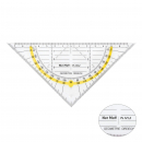 Geodreieck - neon-gelb