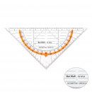 Geodreieck - neon-orange