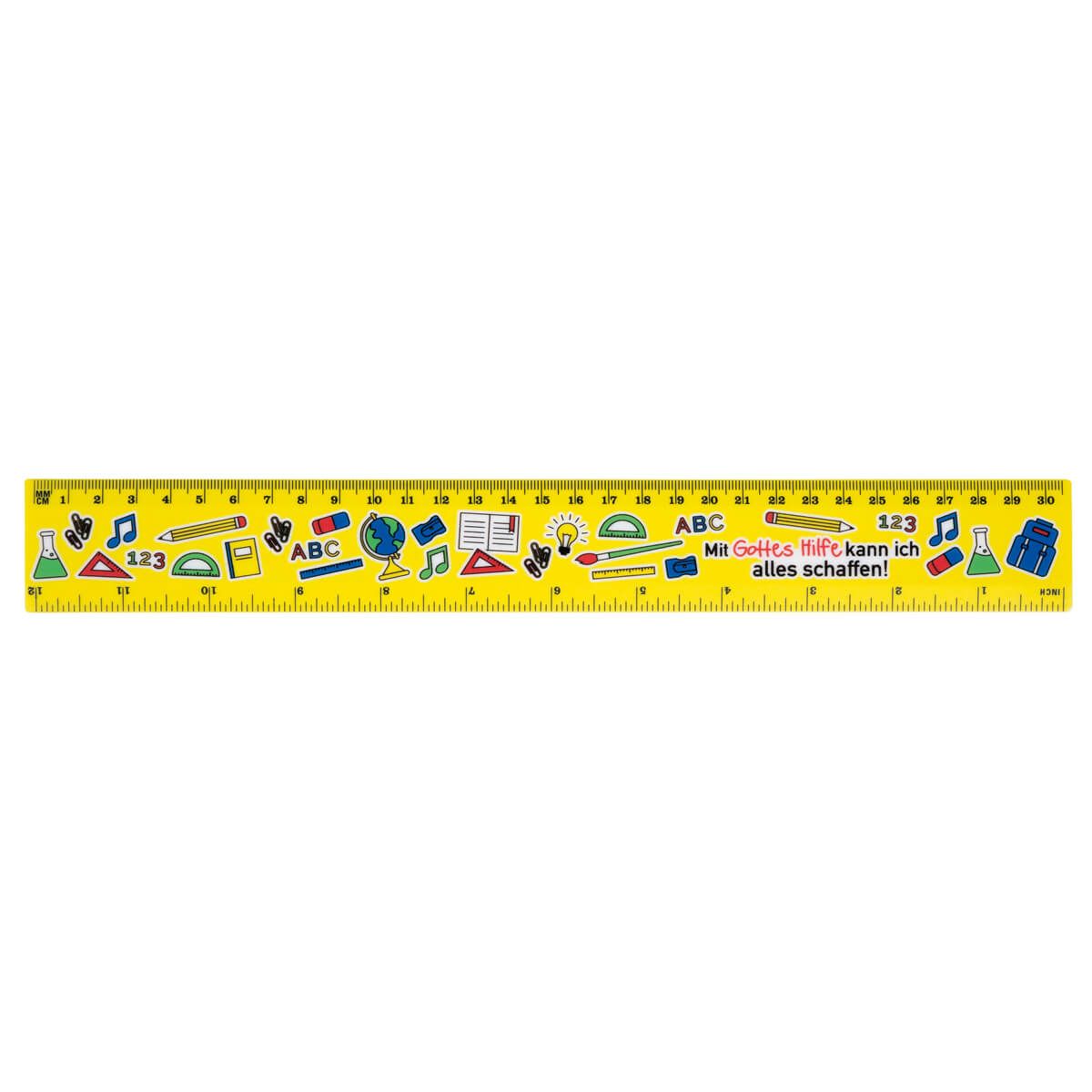 Lineal "Schule" - 30 cm