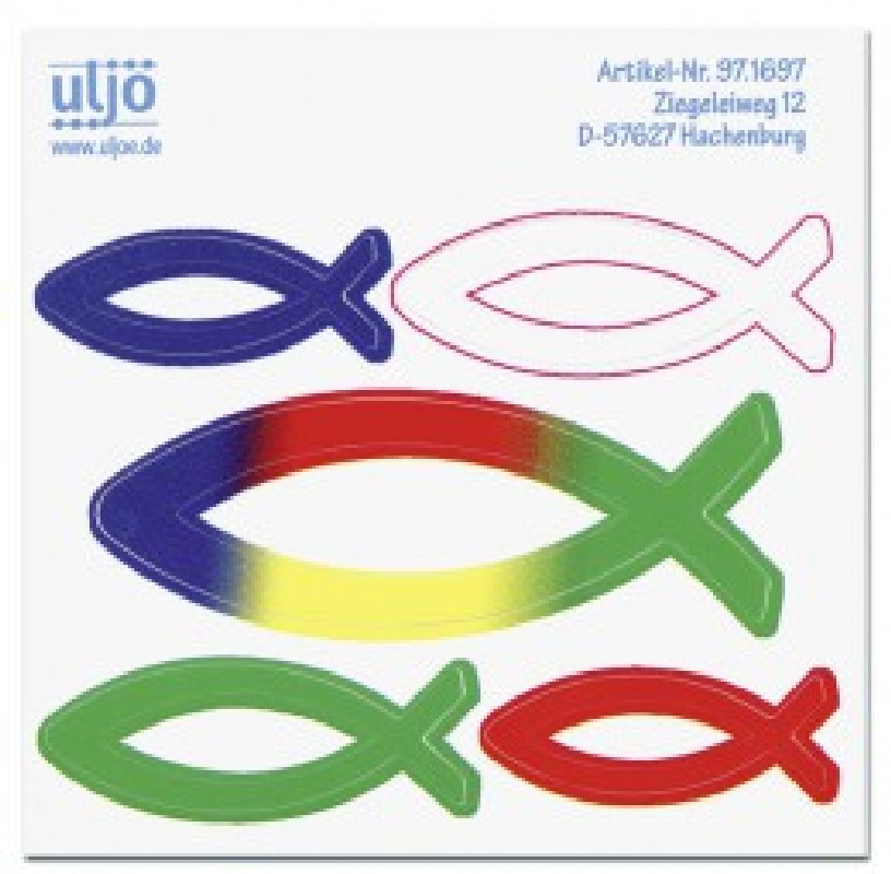 Aufkleber-Set Fische