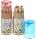 Stifte Box Jesus hat uns lieb - rot