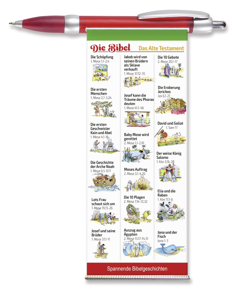 Kugelschreiber Geschichten der Bibel