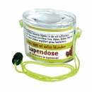 Lupendose oval - neon grün