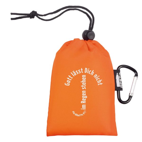 Regenponcho - orange