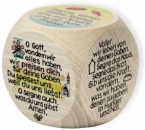 Gebetswürfel Tischgebete - groß