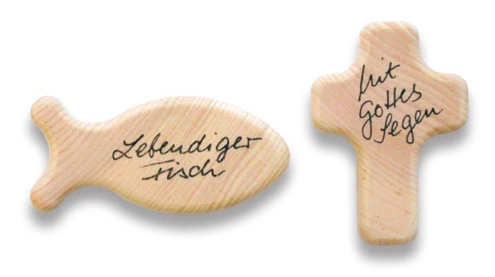 Handkreuz "Gott schütze dich"