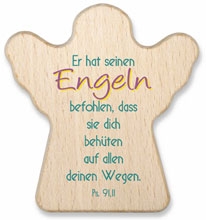Handschmeichler Engel Er hat seinen Engeln befohlen
