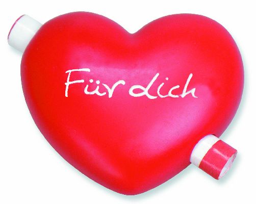 Herz mit Gutschein Für dich