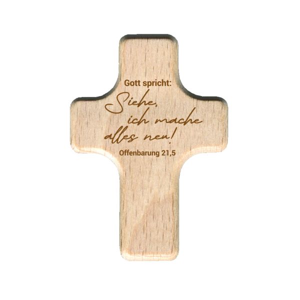 Jahreslosung 2026 - Handschmeichler Kreuz