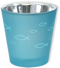 Votivglas Fisch large