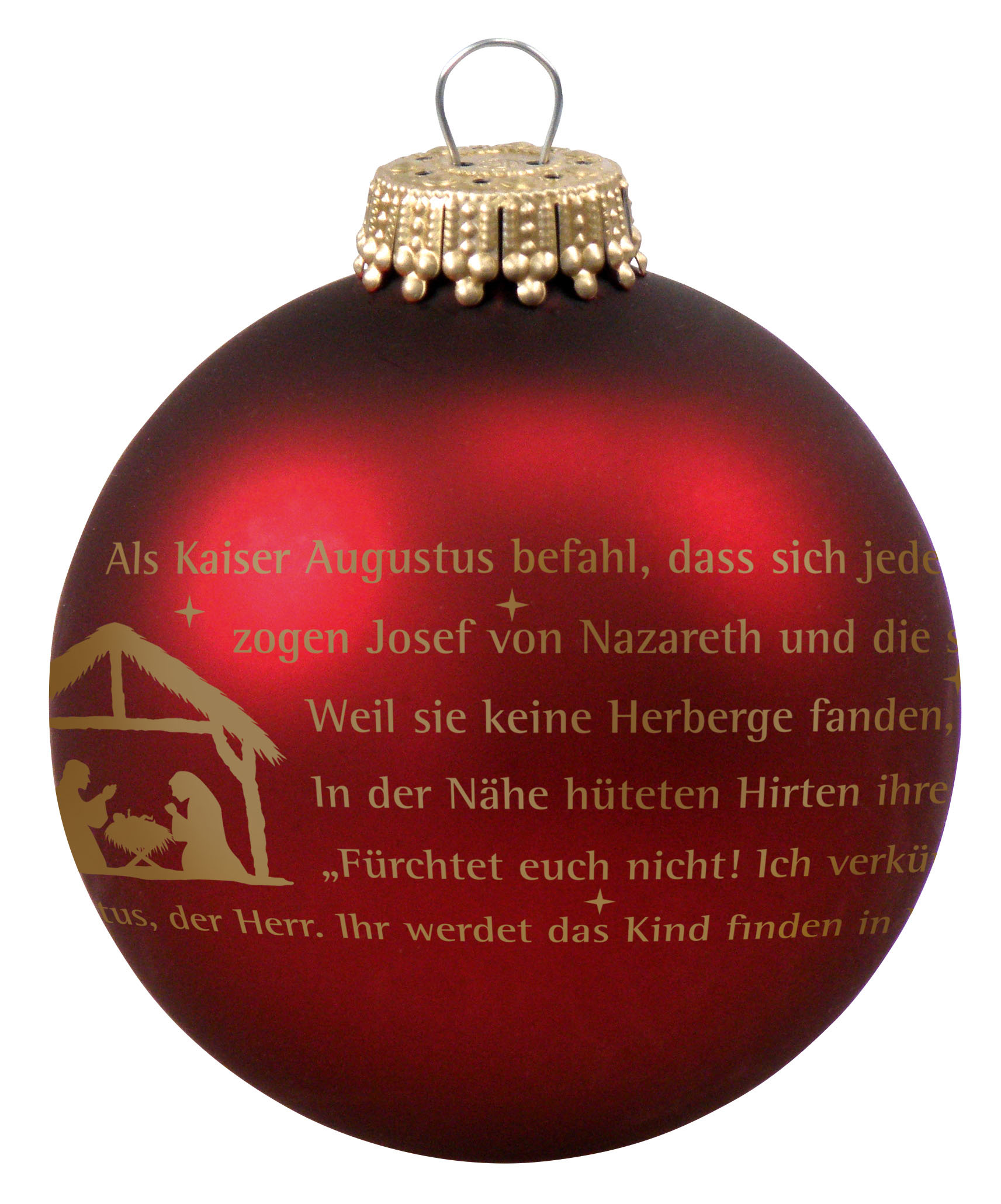 Christbaumkugel Weihnachtsgeschichte