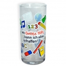 Trinkglas Mit Gottes Hilfe