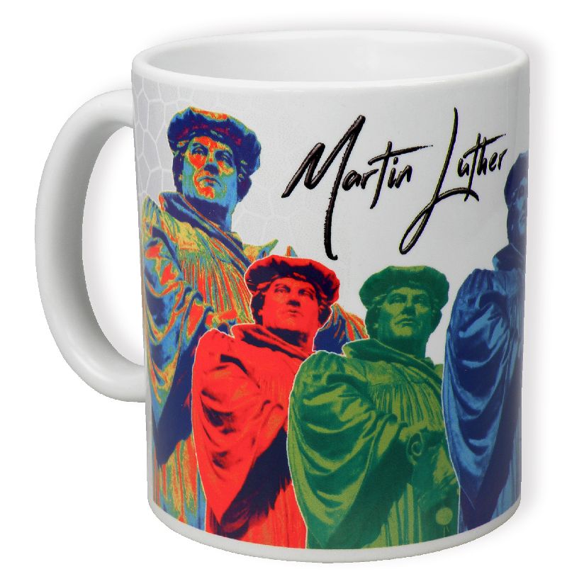 Keramiktasse Martin Luther