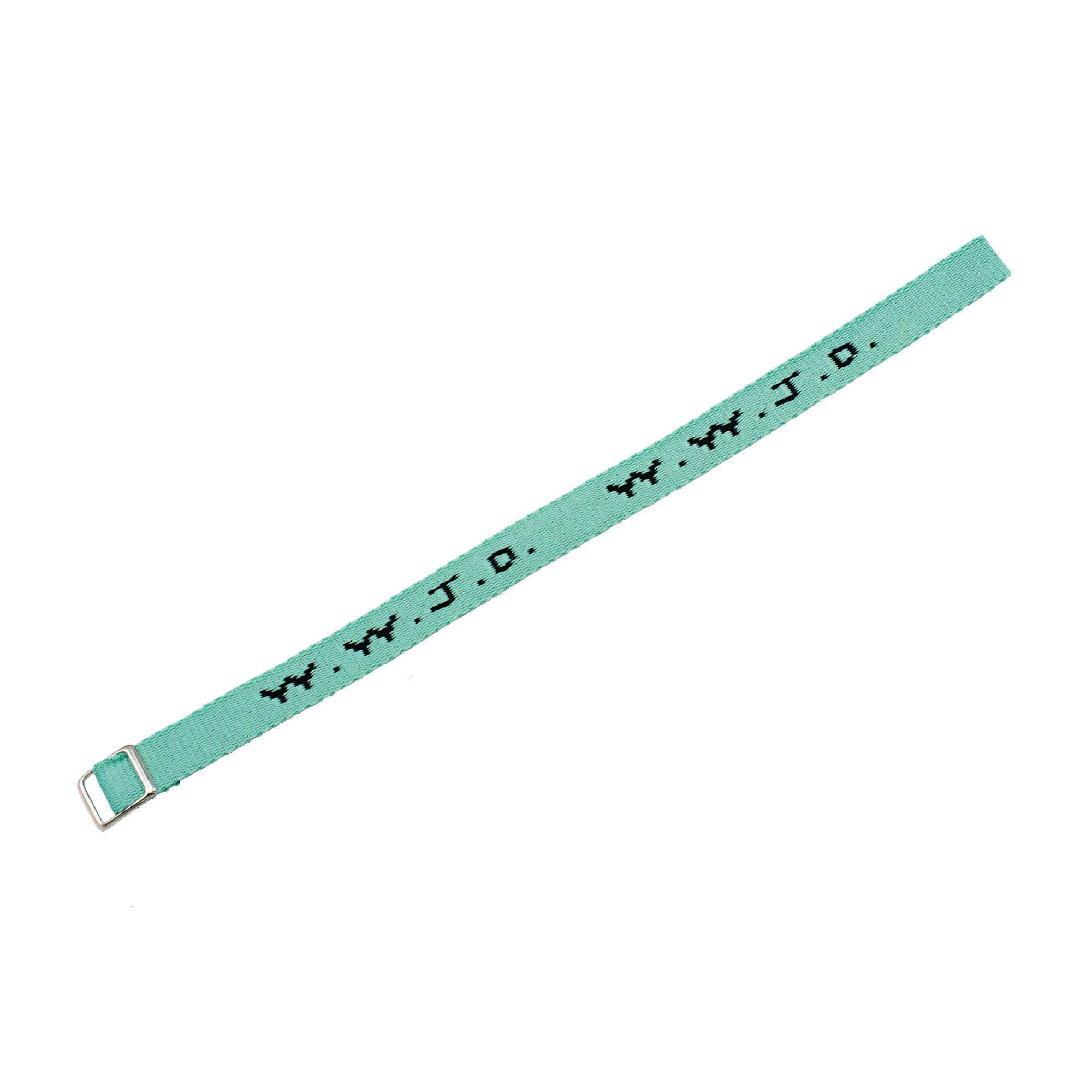 Armband WWJD mintgrün