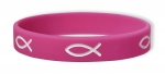 Gummiband Fisch pink