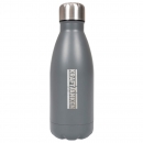 Trinkflasche Kraft tanken - grau