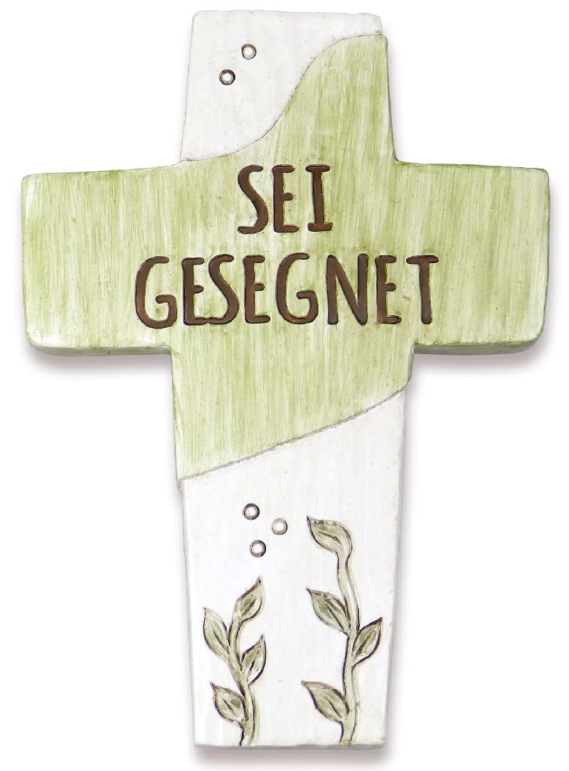 Wandkreuz Segensbote - Sei gesegnet