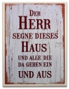 Keramikfliese - Der Herr segne dieses Haus