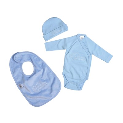 Baby-Geschenkset - hellblau