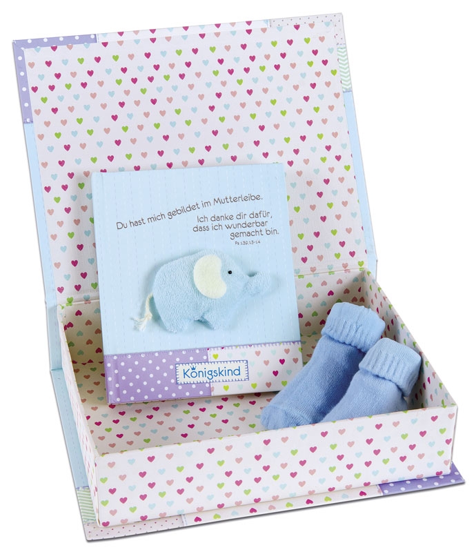 Geschenkset Königskind - hellblau